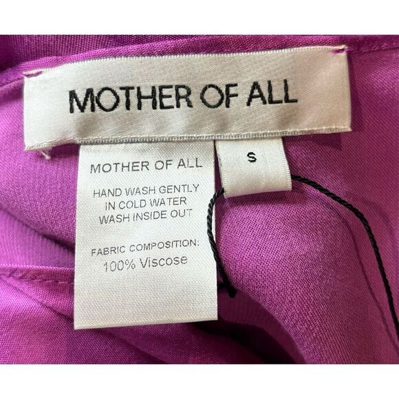 Mother of All Adrianna Mini Skirt in Purple NWOT Size Small - Picture 6 of 6